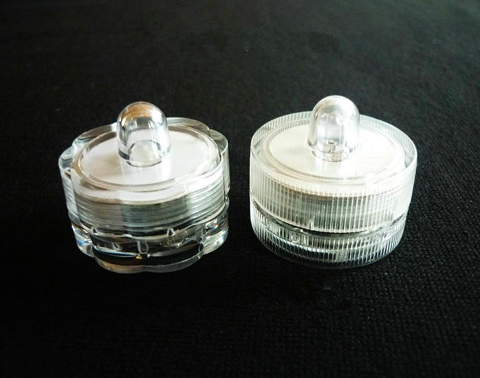 Colorful LED Waterproof Electronic Candle Lights Battery Operated Decorative Diving Candles