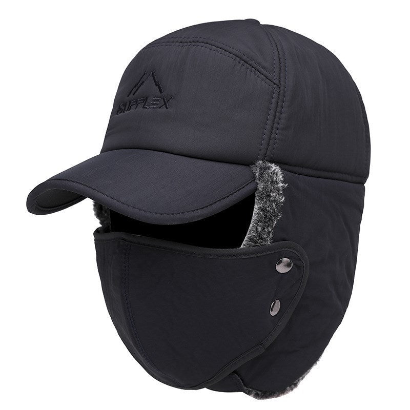 Warm Cotton-Padded Hats for the Elderly