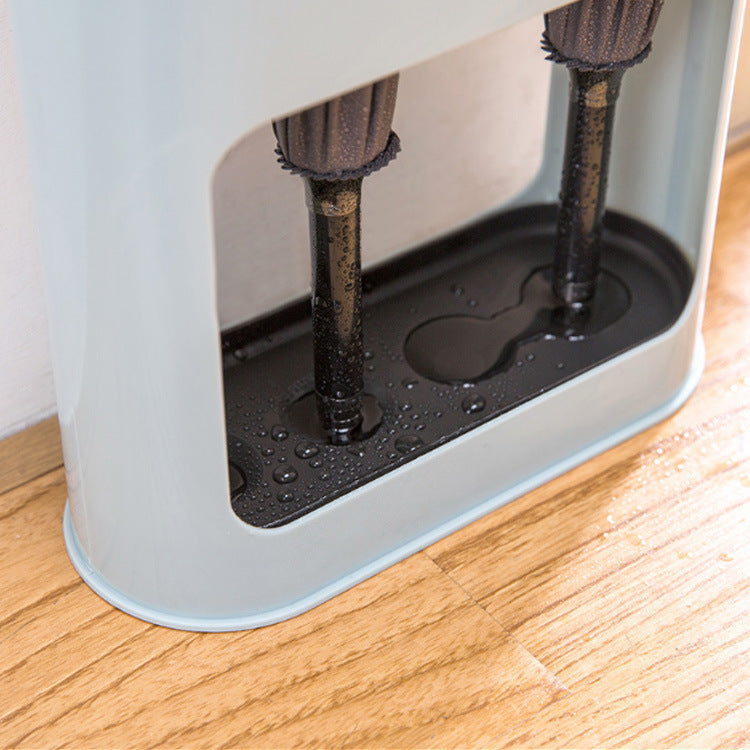 Home Creative Umbrella Stand Storage Rack with Removable Drain Tray