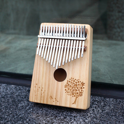 17-tone thumb piano finger piano