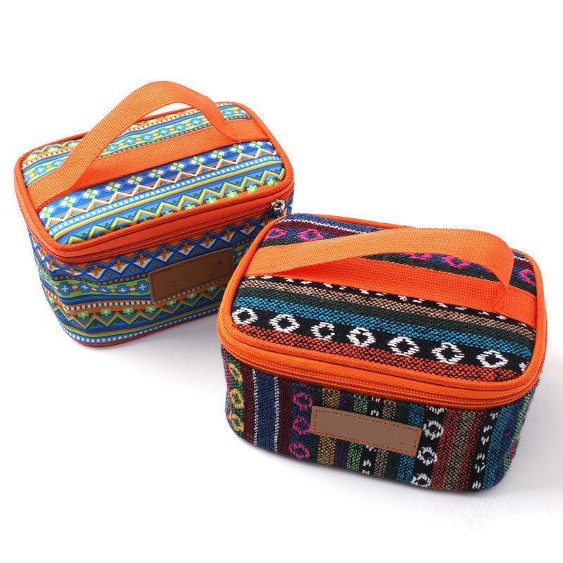 Travel Makeup Bag – Steel Seasoning Bottle with Portable Storage Pouch