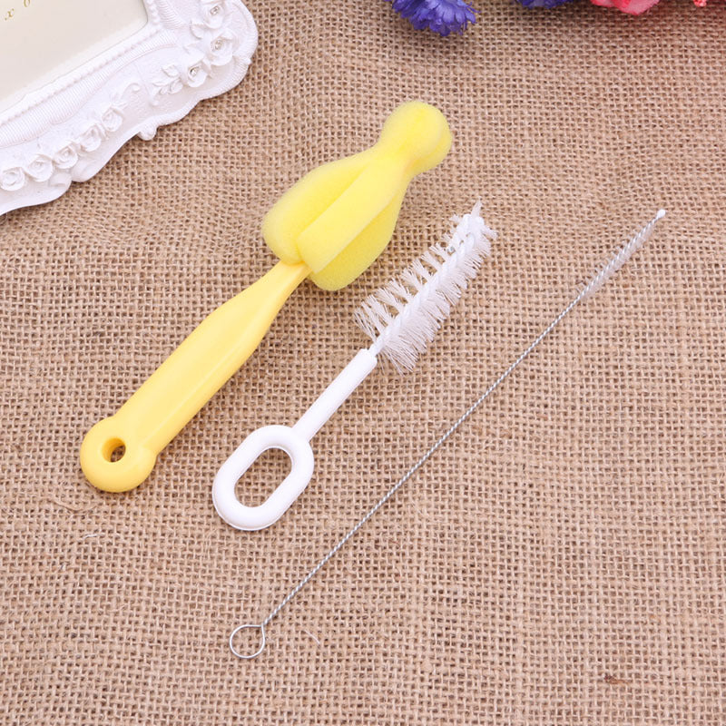 Extended Baby 5 Piece Set Nipple Straw Brush