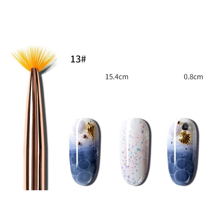 Round Head Nail Art Pen – Light Therapy Painting Tool