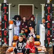 Halloween Door Banner – Spooky Hanging Couplet Decoration for Home and Party