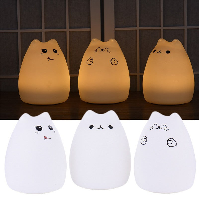 Silicone Night Light For Kids With Touch Sensor Glow