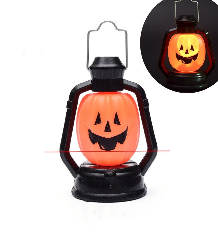 Halloween Glowing Pumpkin Ring – Light-Up Lantern Prop and Party Gift