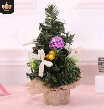 20cm Mini Christmas Tree Ornaments Desktop Holiday Decoration