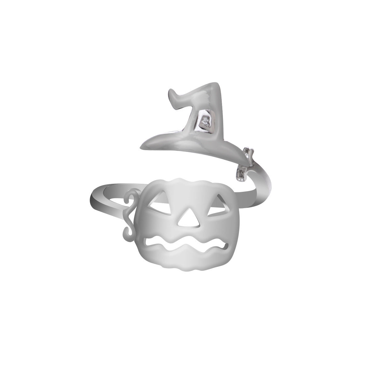 Halloween Witch Hat Ring – Spooky Costume Jewelry Accessory