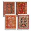4 Sets Of Carpet Drinks Heat Insulation Coaster