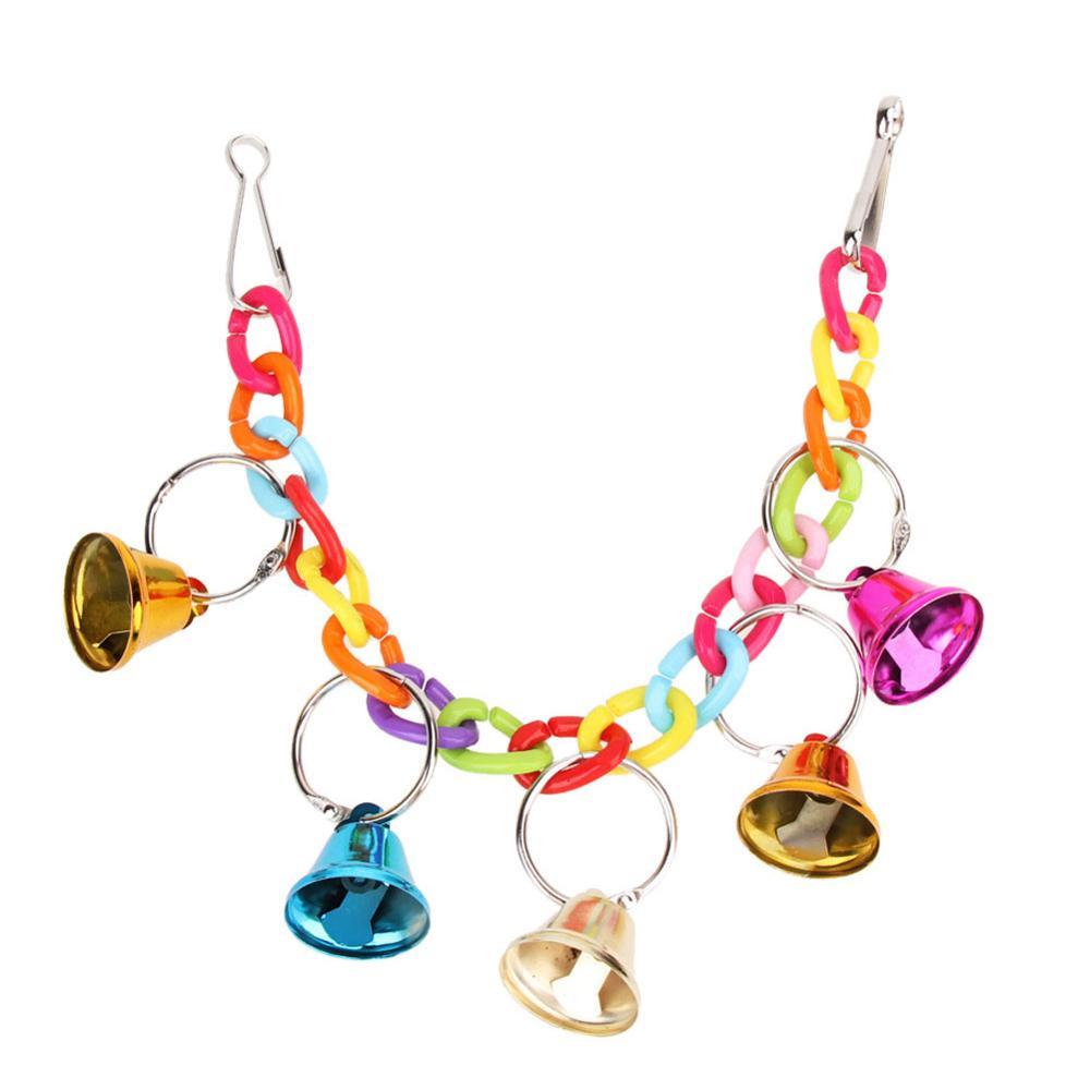 Wooden Swing and Chew Toy for Parrots and Peony Birds
