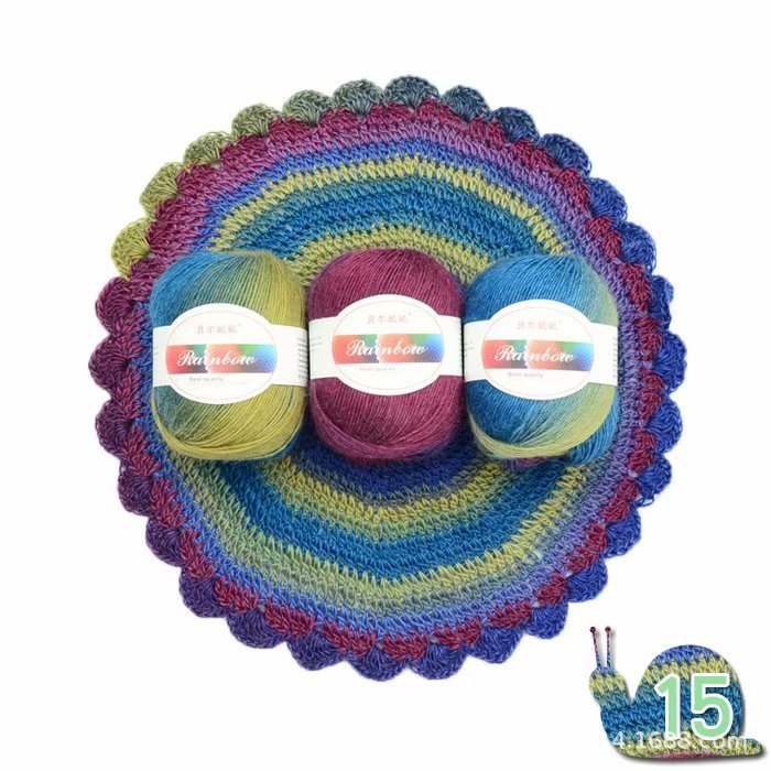 Rainbow Ball of Yarn – Colorful Knitting and Crochet Supplies