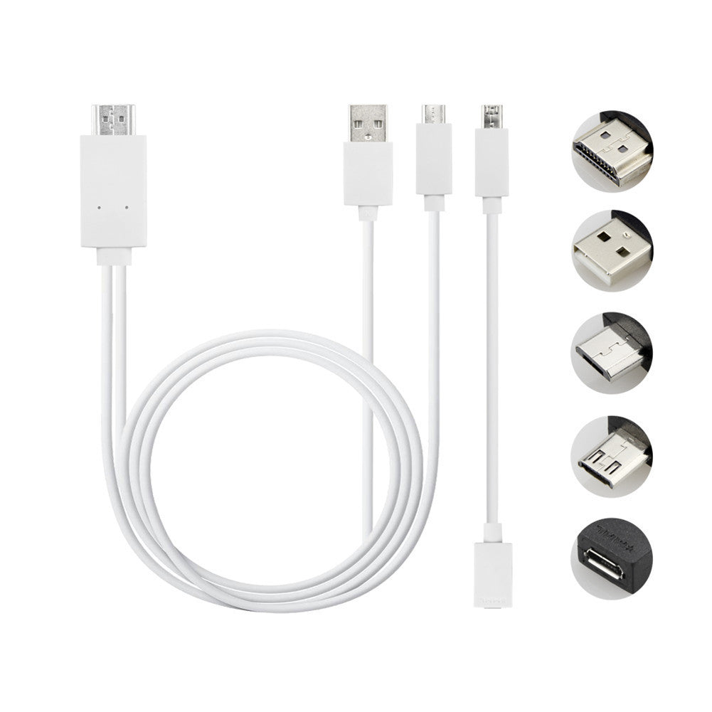 Mobile Phone Video Adapter Screen Synchronizing Cable