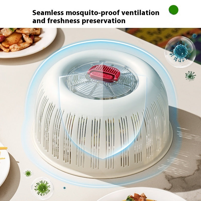 Foldable Vegetable & Food Table Dust Cover – Meal Protection for Kitchen & Dining