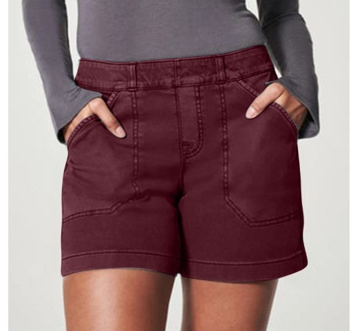 Women's High Waist Cotton & Linen Overalls – Thin A-Line Style