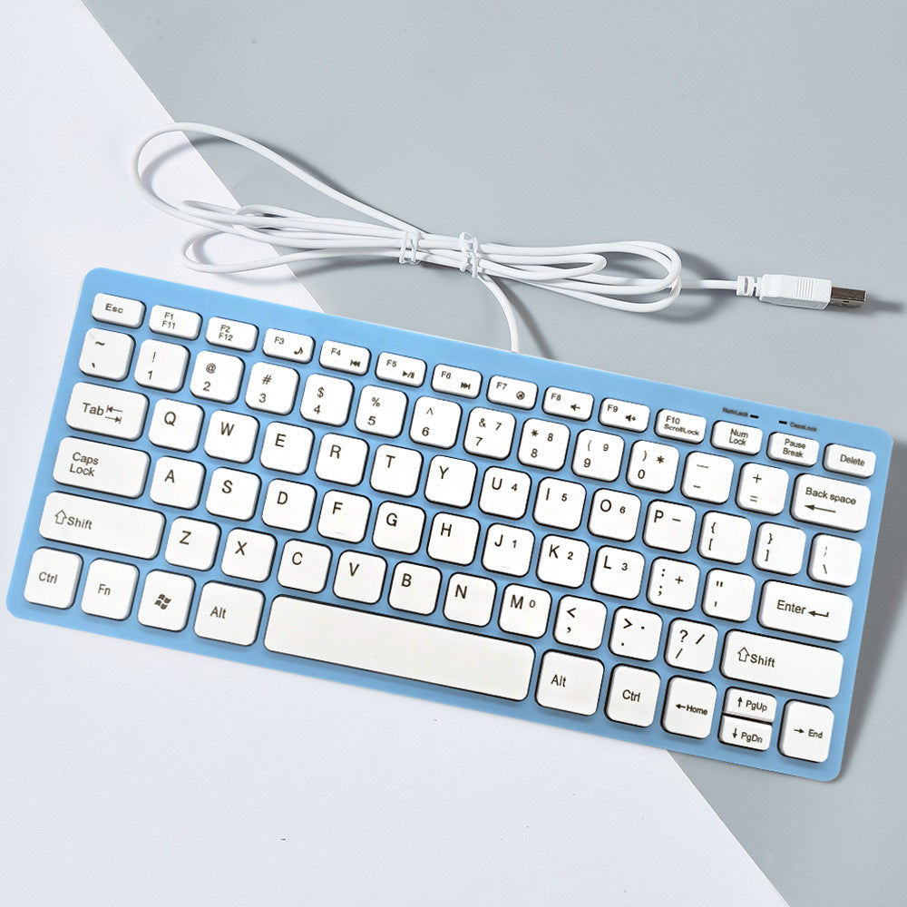 USB Desktop And Notebook Computer Keyboard Wired Mini Noiseless Keypad