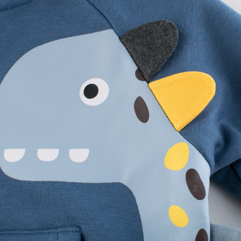 Kids Fleece Zip Hoodie Jacket Cozy Winter Outerwear
