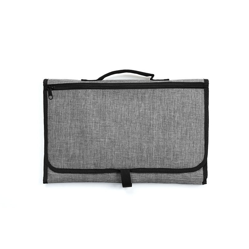 Baby Portable Foldable Waterproof Diaper Changing Mat – Travel Play Mat with Storage Bag