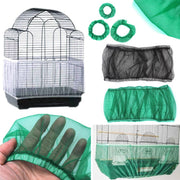 Dust-Proof Mesh Bird Cage Cover in Multiple Sizes and Colors