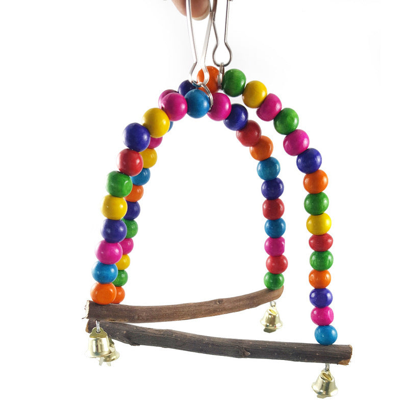 Cat Cage Climbing Ladder Bar Toy