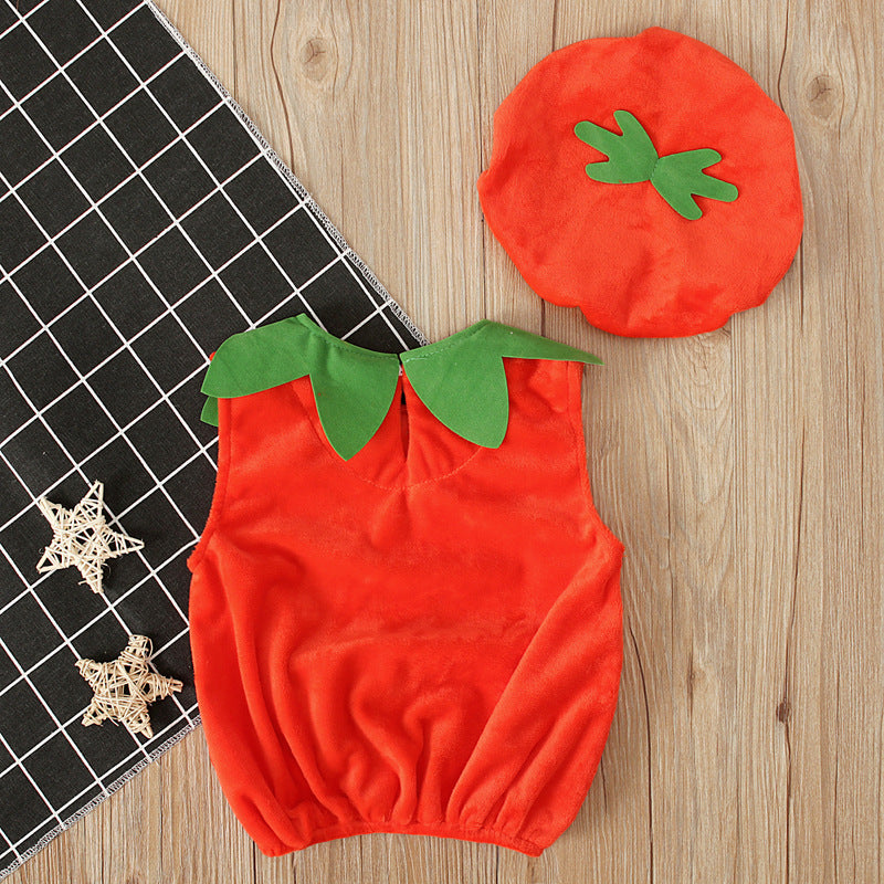 Two-piece Halloween Pumpkin Top Hat