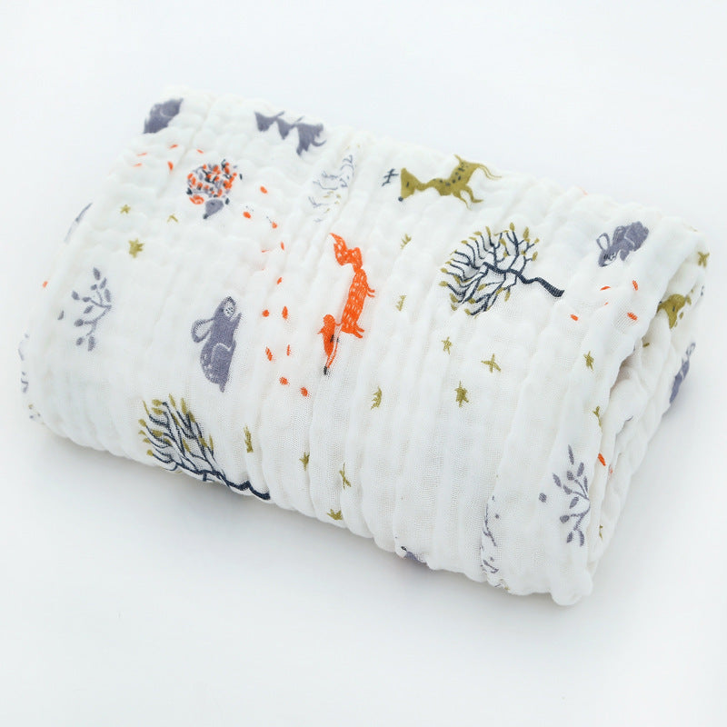 6 Six-Layer Cotton Baby And Children Bath Towel