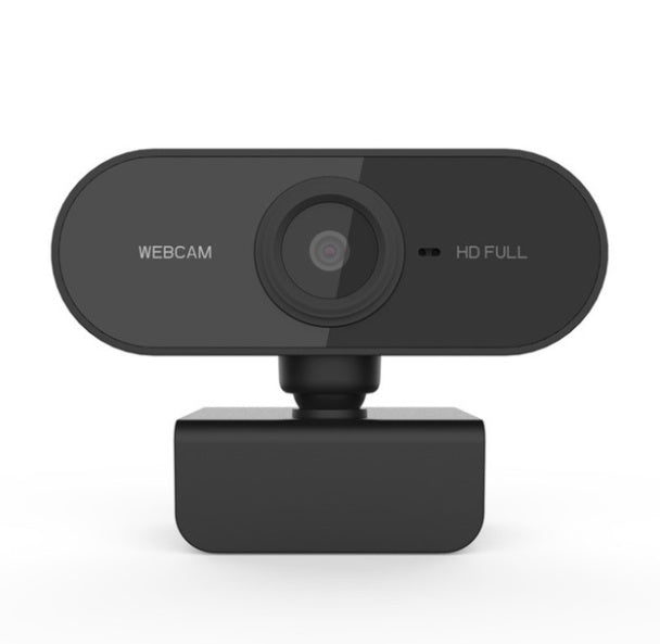 Autofocus 1080P Webcam with Dual Mics – USB Plug-and-Play for PC/Mac