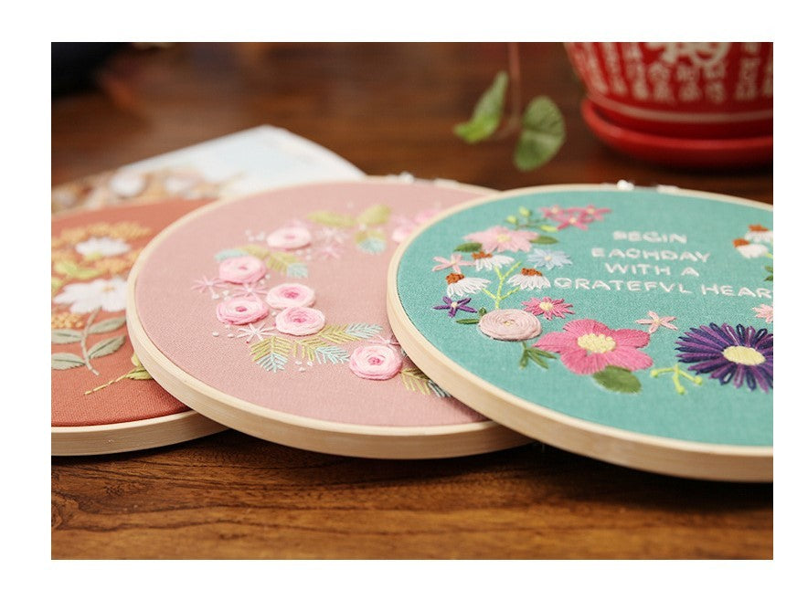 DIY Embroidery Practice Kits – Sewing and Craft Training Set for Beginners