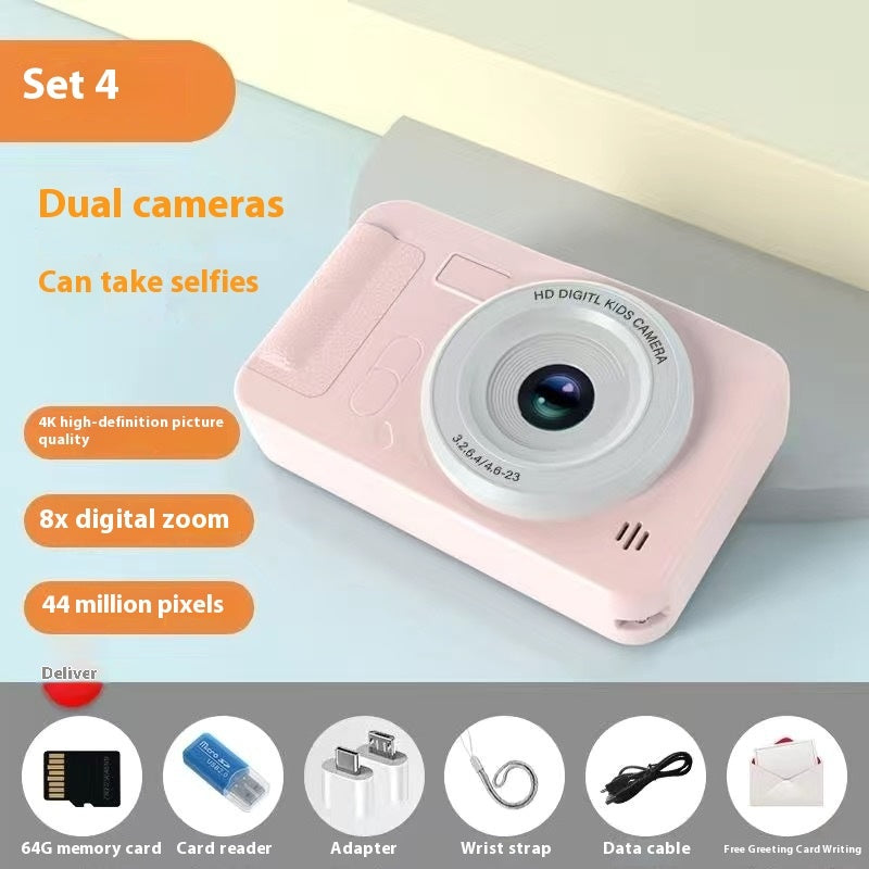 CCD Digital Camera – Portable HD Student Camera for Kids, Kindergarten Gifts & Mobile Photography