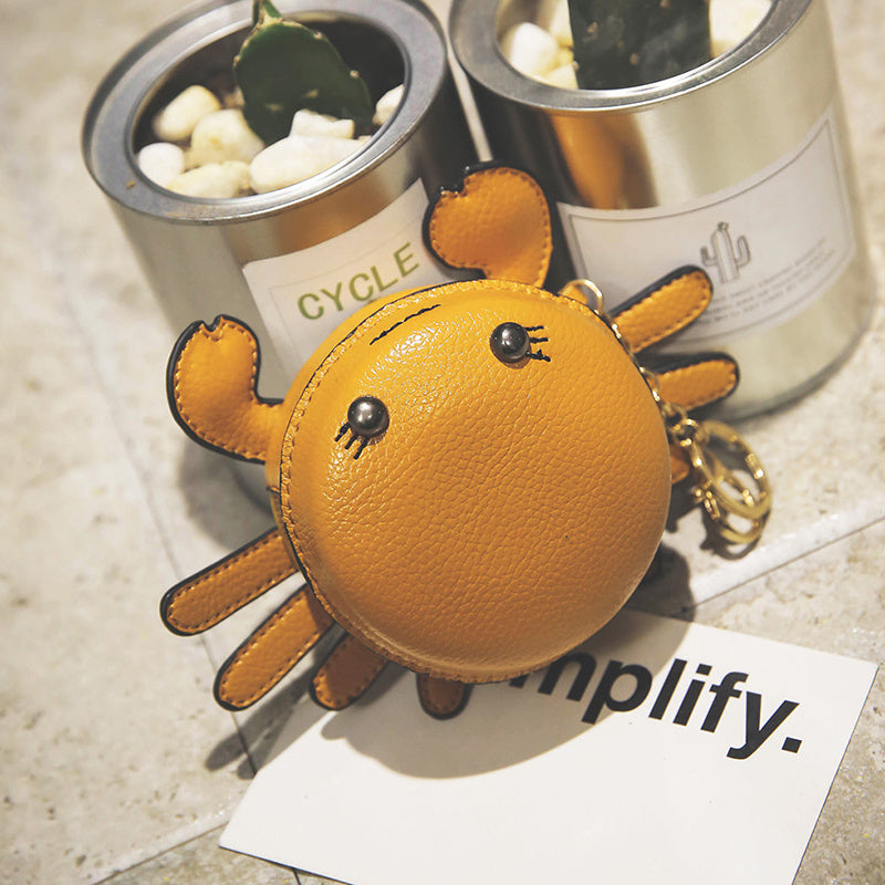 Small Crab Coin Purse – Cute Mini Wallet for Kids & Adults