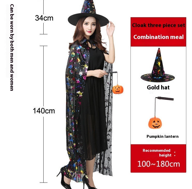 Women’s Witch Costume – Magical Halloween Party Dress for Cosplay and Events