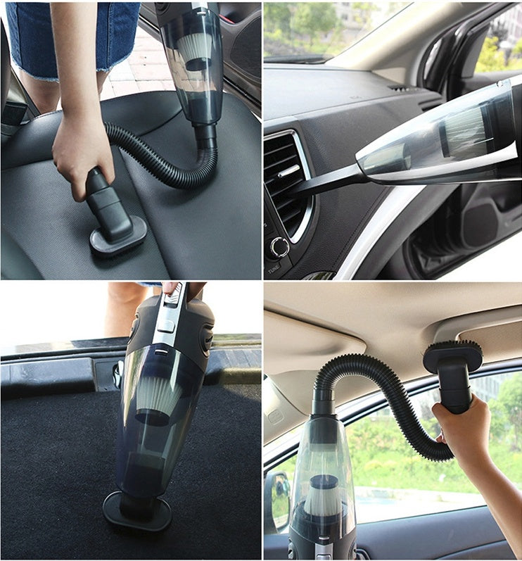 Cordless Handheld Car Vacuum – High Suction, USB-C Rechargeable