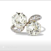 Womens Round Brilliant Simulated Diamond Ring Alloy