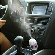 Mini Car Humidifier Air Purifier – Portable USB Aroma Diffuser