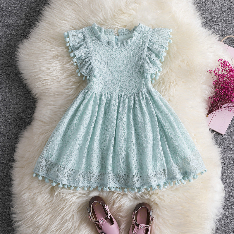 Baby Girl Full Moon and First Birthday Dress