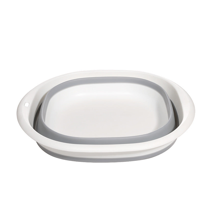 Unisex Foldable Plastic Baby Wash Basin Portable For Home