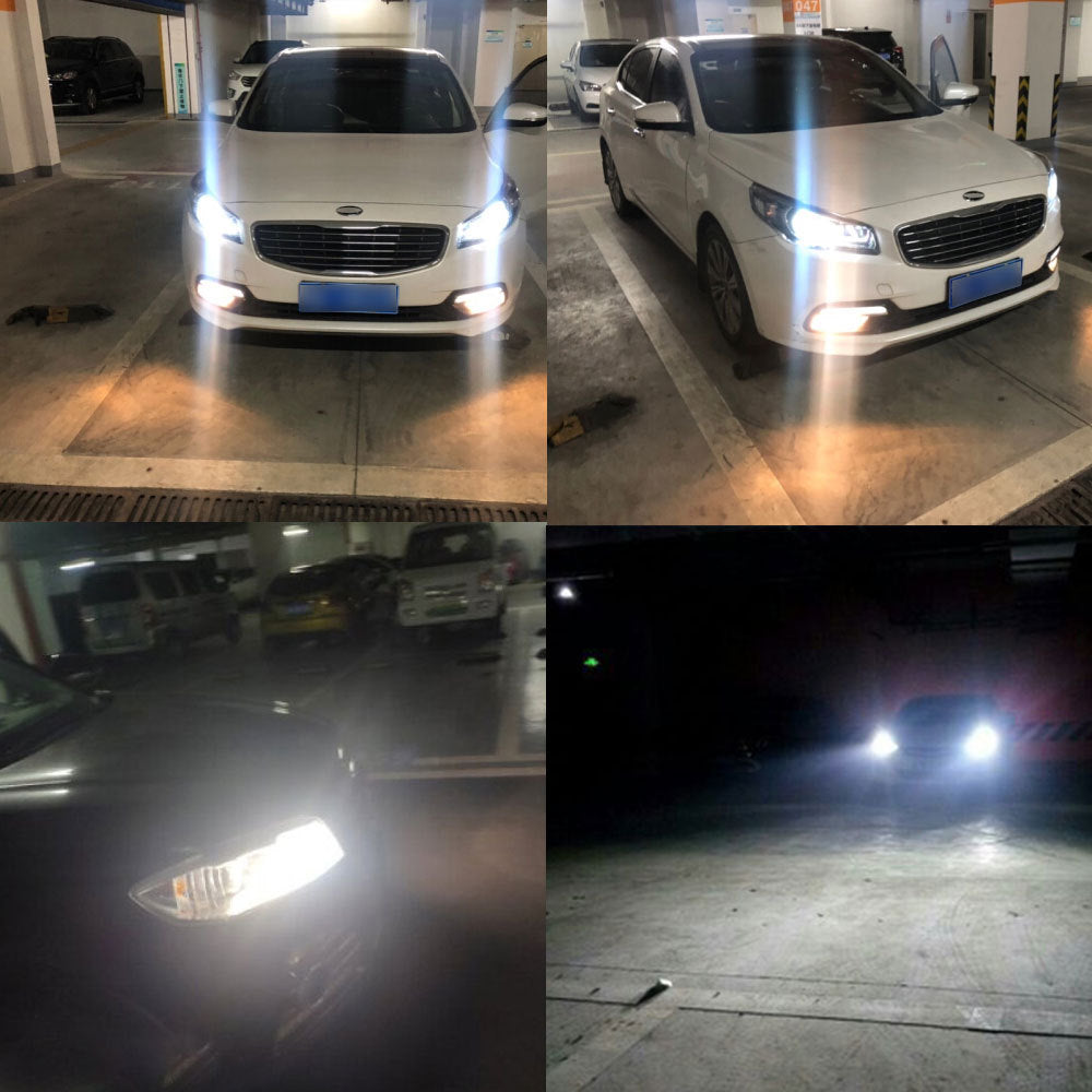 H3/H1 LED Car Fog Light Bulbs – High Brightness Auto Front Lamp