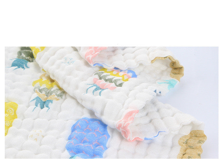 6 Six-Layer Cotton Baby And Children Bath Towel