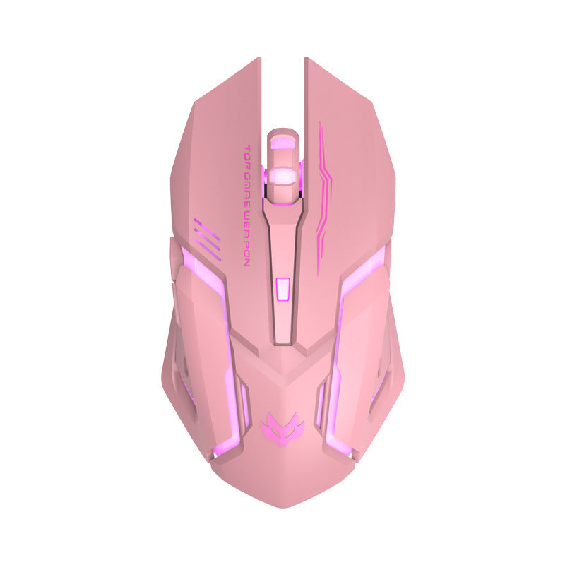 Wireless Charging Silent Gaming Mouse – Rechargeable Mechanical Design for PC and Laptop
