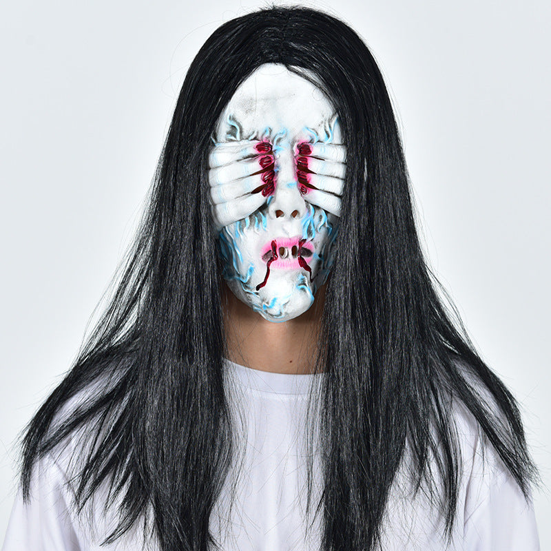 Role Playing Skull Latex Headgear