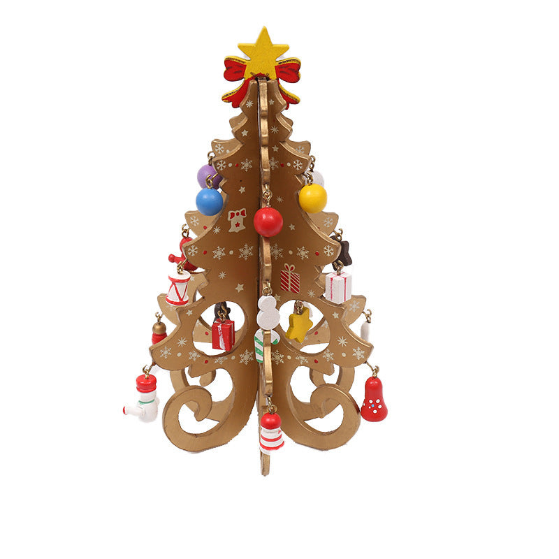 Christmas Tree Scene Decoration Ornament