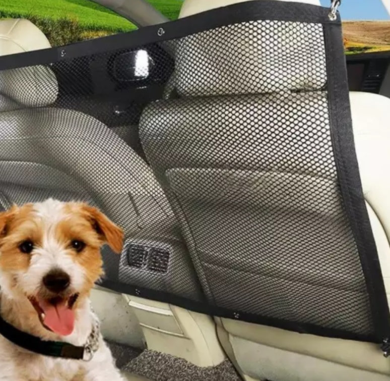 Car Pet Isolation Net, Dog Barrier and Safety Fence to Prevent Kids or Pets from Disturbing the Driver