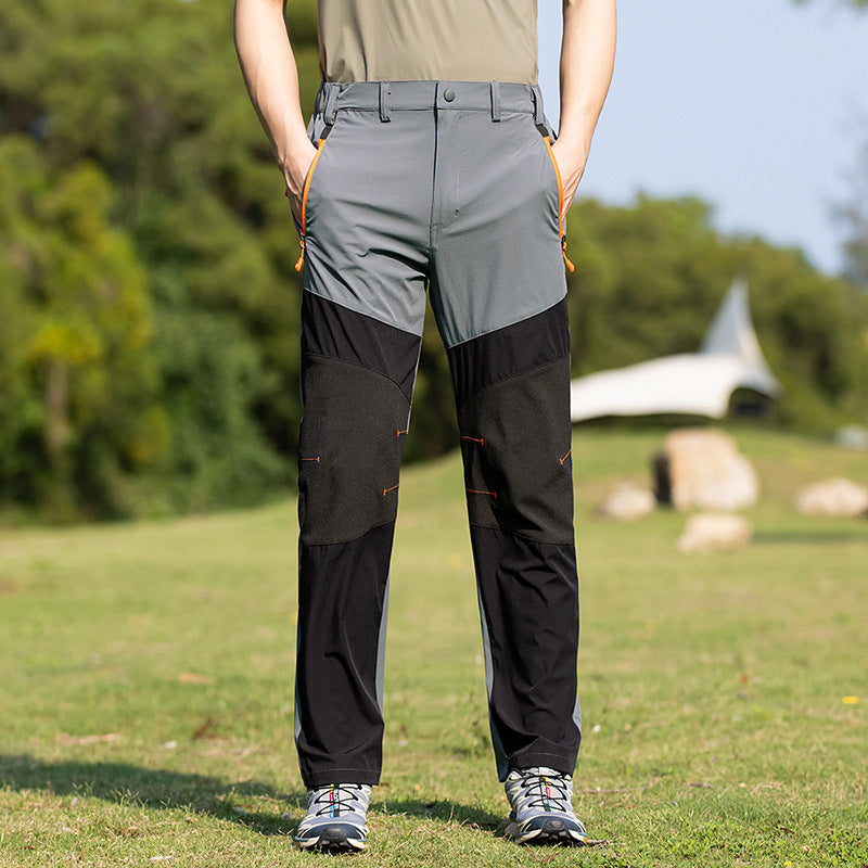 High Elastic Outdoor Climbing Pants – Quick-Dry Men’s Hiking Trousers