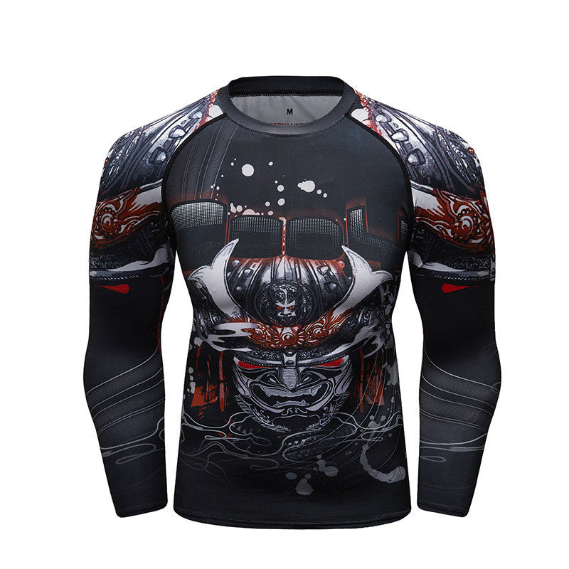 Long sleeved tights, men's running suit