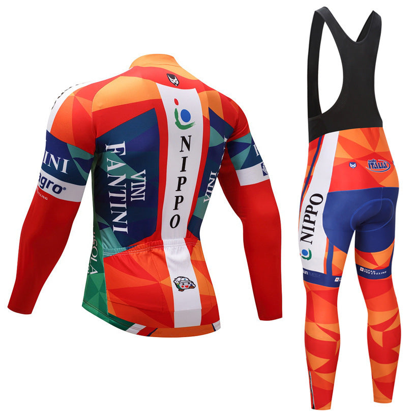 Cycling Jersey Long-sleeved Suit Warmth Thin Section