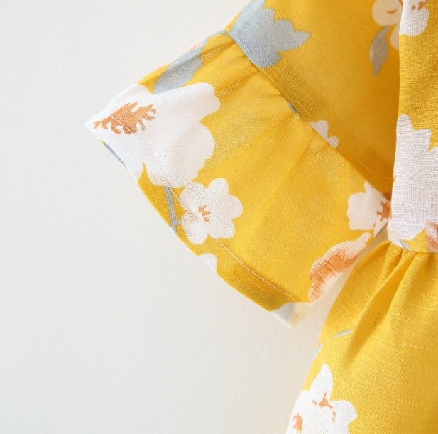 Bow strap dress