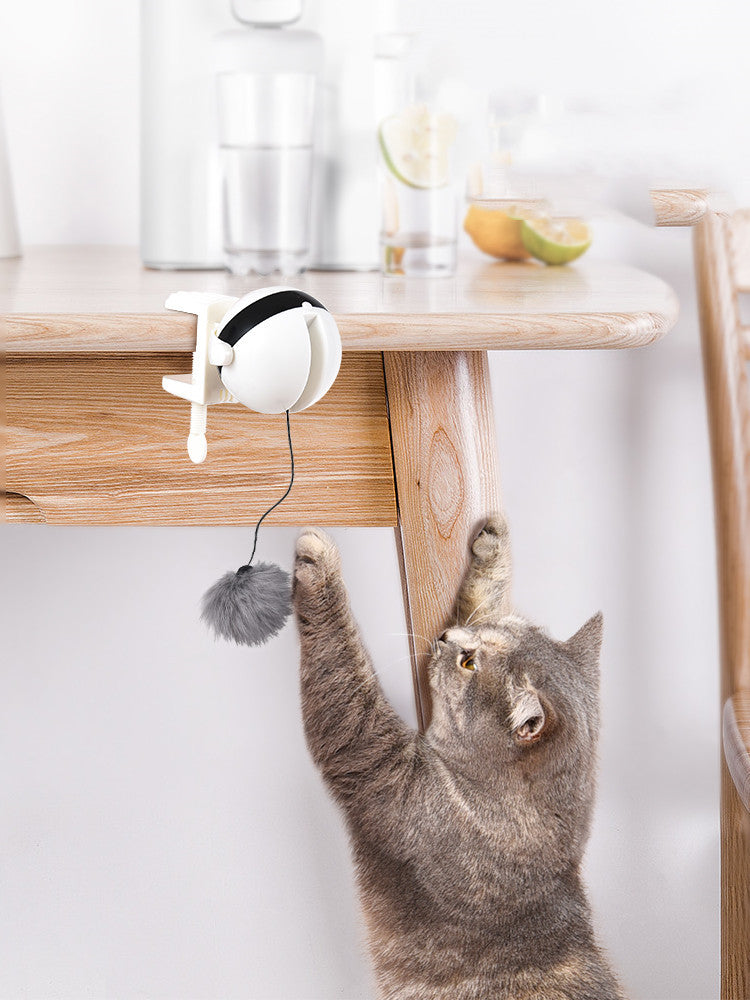 Electric Automatic Lifting Motion Interactive Cat Teaser Ball
