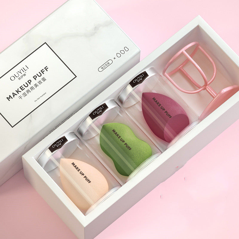 Polyurethane Foam Beauty Blender Set Foundation Blending