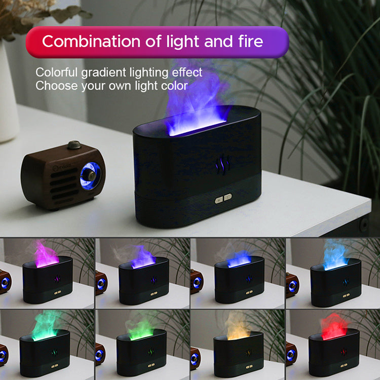 Compact USB Ultrasonic Colorful RGB Essential Oil Aroma Diffuser Humidifier