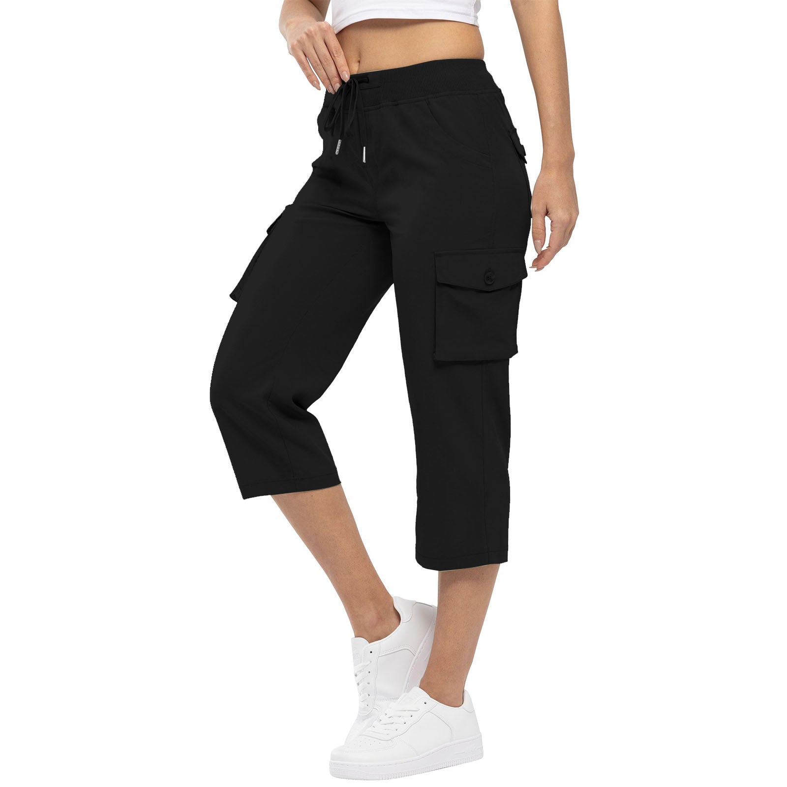 Cotton Casual Pants – Women’s Loose Fit Breathable Everyday Trousers