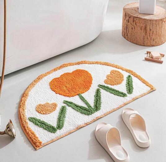 Simple Absorbent Floor Mats – Kitchen & Bathroom Use